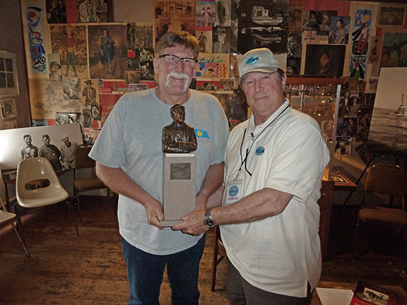 Bill Frew
                  receives EFR Artist Proof